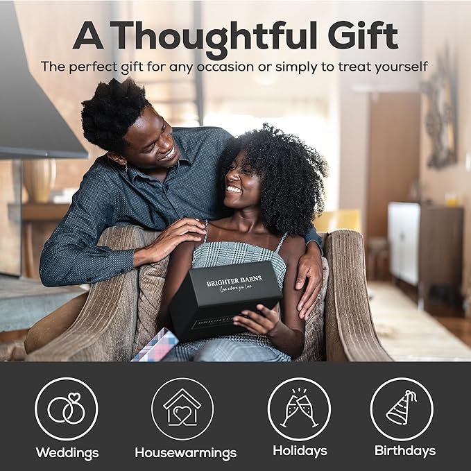 Black Glass Lotion Dispenser with Pump by Brighter Barns - Hand Lotion Dispenser Bathroom Set & Tray - Modern Bathroom Decor in Airbnb, Apartment Rental Properties, Guest House, Hotel Lobby (Black)