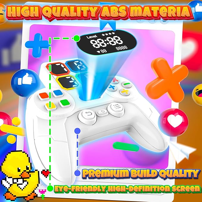 SMILESSKIDDO Math Games Calculate Number of 24, Electronic Math Multiplication Game for Learning Addition, Subtraction, Division, and Multiple, Educational Handheld Games Gift for Kids Adults