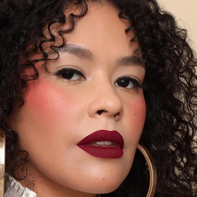 The Lip Bar - Nonstop Liquid Matte Lipstick Mini 2-Pack, Muse (Deep Berry) + Rebel (Deep Burgundy) - High Pigment - One Swipe - Long Lasting - Jojoba Oil & Vitamin E - Vegan - .24 fl oz