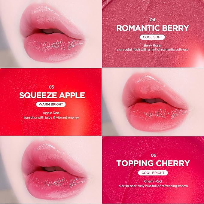 lilybyred Balming Dewy Tint | Korean Semi-Glow Lip Stain, Velvet to Soft Glow Texture, Sheer Buildable Color, Moisturizing & Lightweight, Natural Flush Look, Non-Sticky, 0.21 oz. (01 Lowkey Peach)