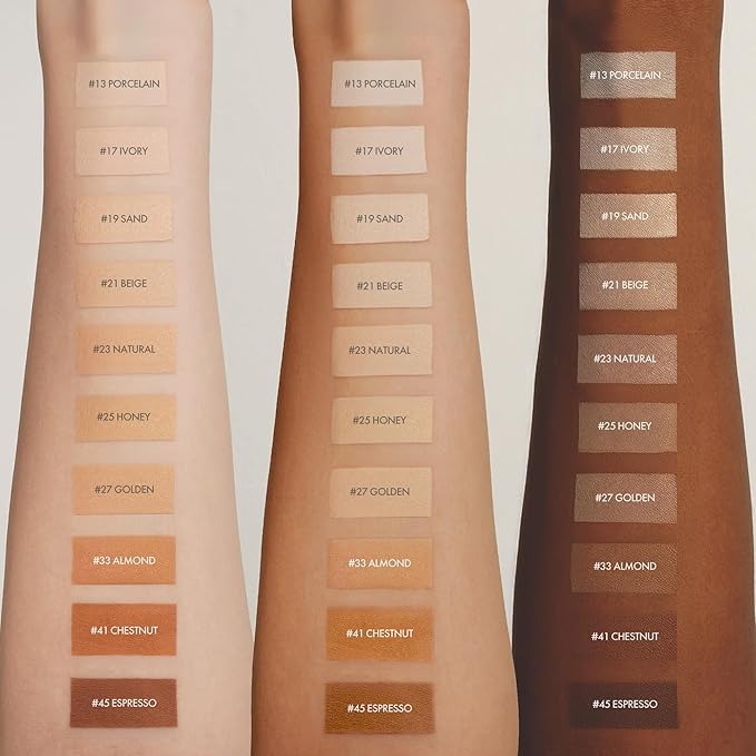 Easydew Mela B Toning Ampoule Cushion - 2-in-1 Korean Skin Care & Face Beauty Makeup - Age-Defying Full Coverage Cushion Foundation with Niacinamide & Hyaluron-Vital C 0.45 oz (#23 Natural)