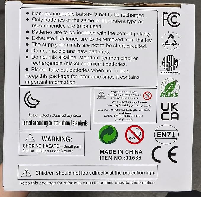 Aikmi Robot Toys for Kids 5-7, Rechargeable Remote Control Robot with Projector Night Light for Kids, Gesture Sensor, Music, Toys for 6 Year Old Boys Girls Birthday Present Boy Toy (White)