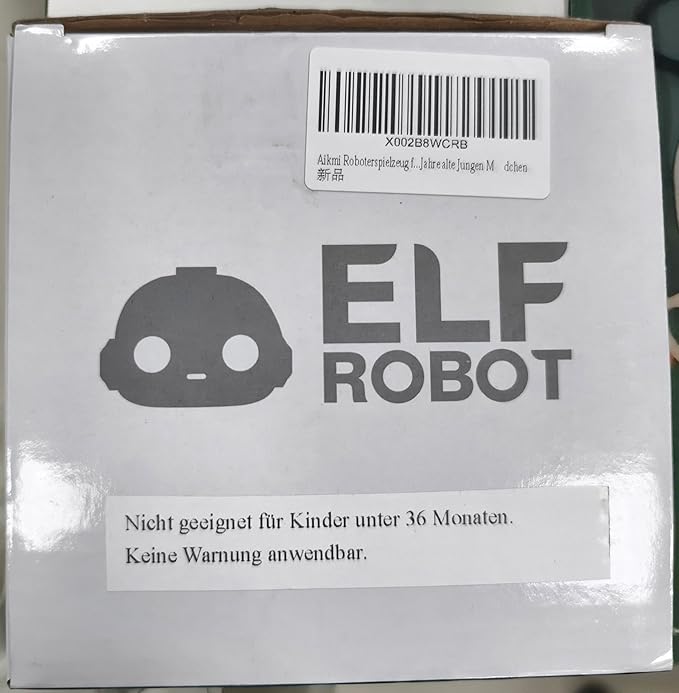 Aikmi Robot Toys for Kids 5-7, Rechargeable Remote Control Robot with Projector Night Light for Kids, Gesture Sensor, Music, Toys for 6 Year Old Boys Girls Birthday Present Boy Toy (Blue)