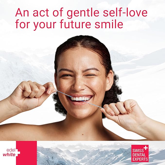 Gentle Gum Care Soft Woven Dental Floss, Minty Cinnamon Flavored Dental Floss | Woven Cushioned Comfort Floss for Sensitive Gums | Expanding & Cushioned Flossing - 131ft Total Length