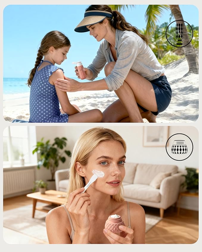 Silicone Travel Bottles for Toiletries 8 Pack Travel Size Toiletries 3.4 oz 1.7 oz, Leakproof Squeeze Travel Size Containers Refillable Cosmetic Jars Set for Shampoo, Conditioner, Creams