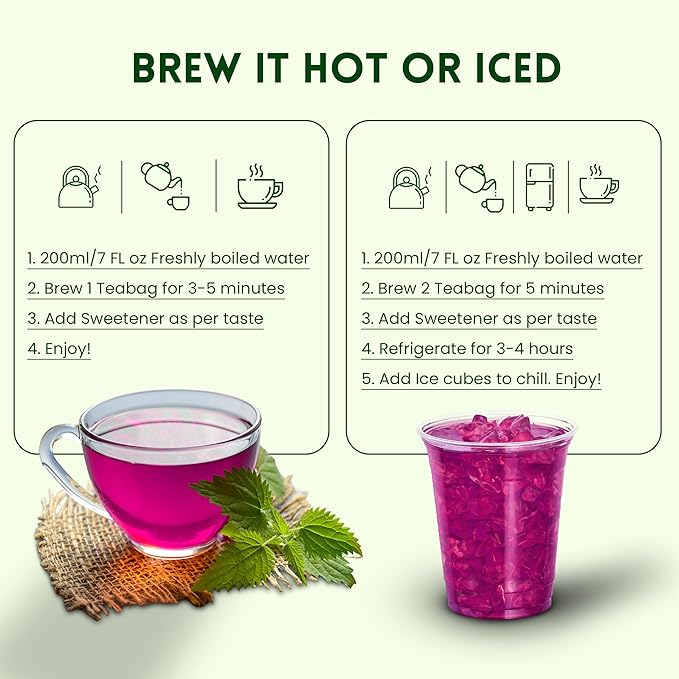 Attaya Hibiscus Tropical Herbal Tea Bags | 6-Herb Blend with Hibiscus, Rose Petals, Cardamom, Orange-peel, Jasmine & Lavender| 100 Caffeine-Free Pyramid Tea bags, Rich in Antioxidants & Vitamin C