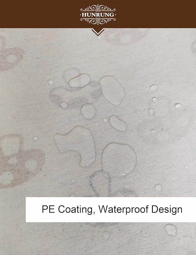 HUNRUNG Rectangle Storage Basket Cute Canvas Organizer Bin for Pet/Children Toys, Books, Clothes Perfect for Rooms/Playroom(REC-Color Mushroom)