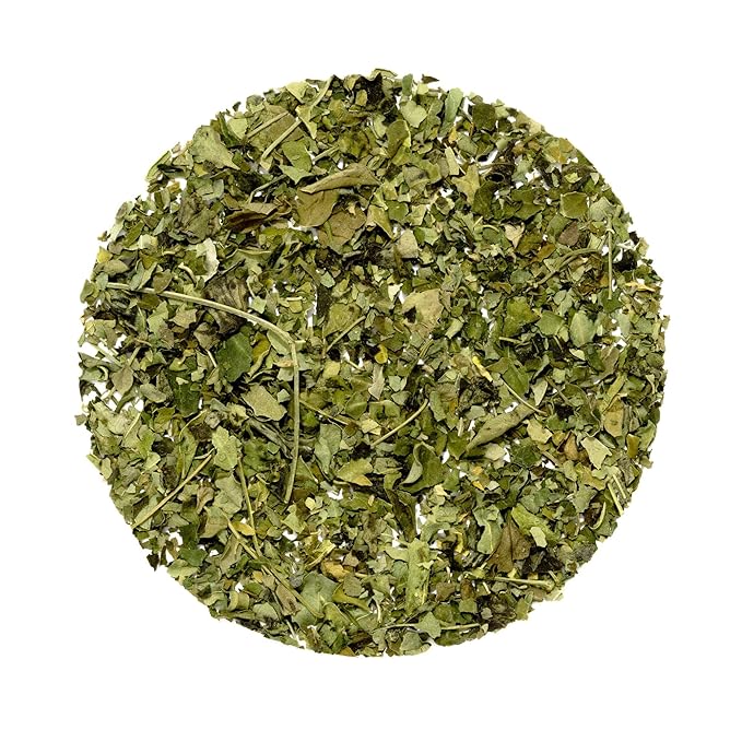Heavenly Tea Leaves Organic Moringa, Loose Leaf Herbal Tea, 4 oz. (Approx. 50 Cups of Tea) - Delicious Hot or Iced, Naturally Caffeine Free, Premium Quality, Wellness Support