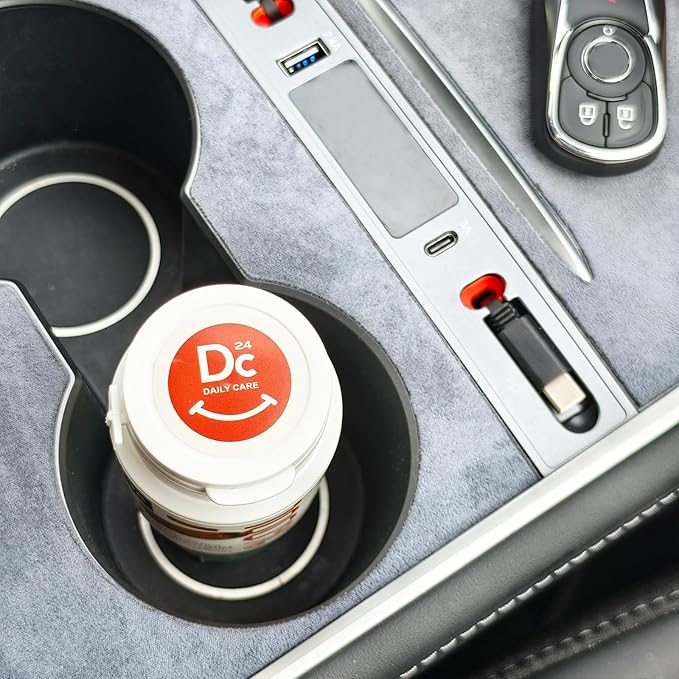 DC24 DAILY CARE 100% Xylitol Gum, No Aspartame, Sugar Free Chewing Gum, Natural Cinnamon Flavor, Gluten Free, Vegan, 60 Pieces, Pack of 1