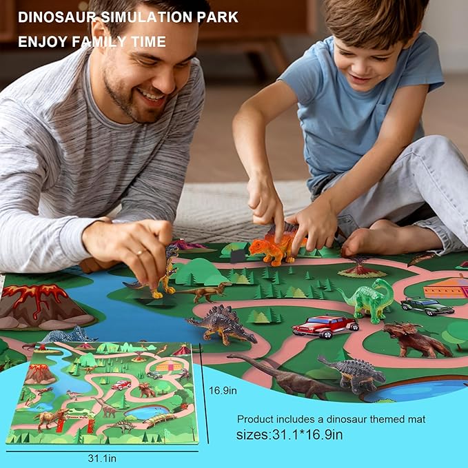 Bath Bombs for Kids with Surprise Inside, 6 Pack Dinosaur Toys Toddler Bath Bombs Gift, Organic Bubble Bath Fizzies, Dinosaur Egg, Stocking Stuffers for Kids, Christmas Gifts for Kid 3-12