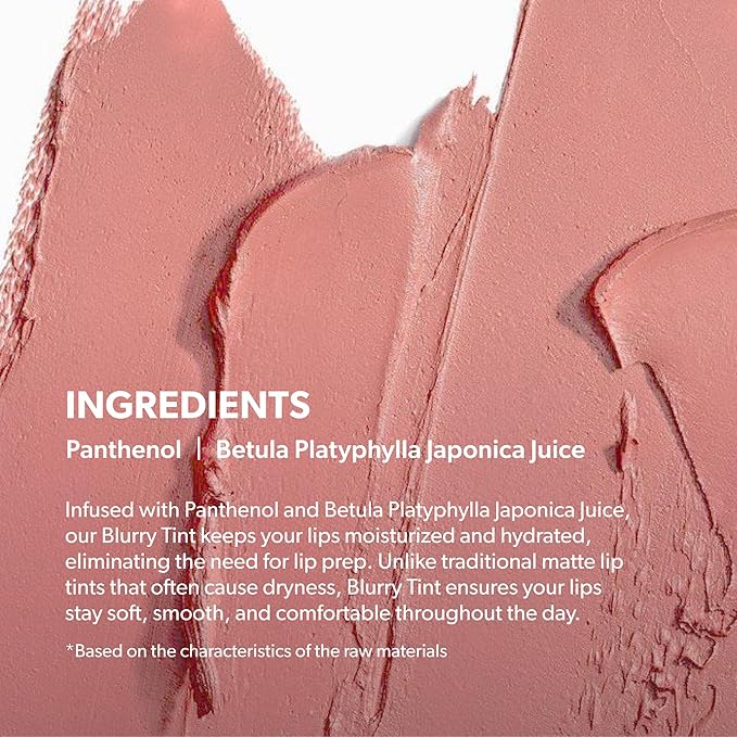 Entropy Charm Tint Blurry Line - Makeup for Soft, Blurred Finish | Lightweight, Long-Lasting Tint for Natural Look G4 Garnet Gem