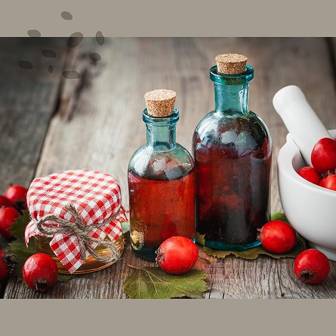 MagJo Naturals Hawthorn Berries, Whole Dried, 16 oz (1 lb)