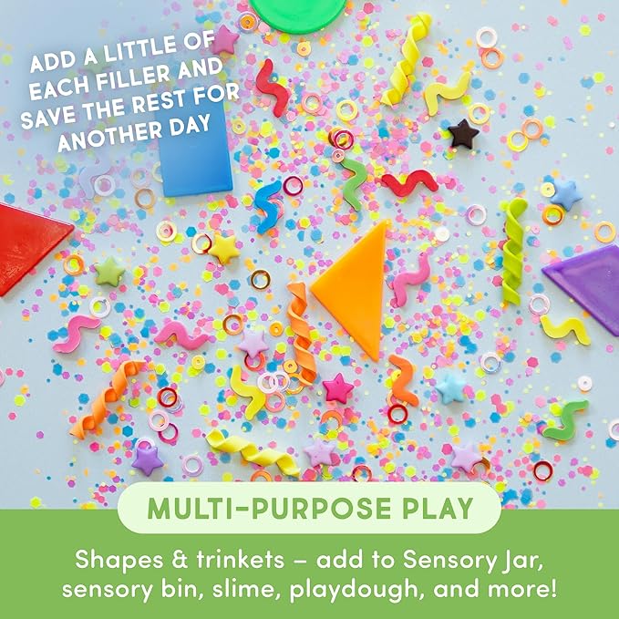 Glo Pals Play Pack Bundle with Sensory Play Jar, Water-Activated Light-Up Cubes, and Fun Fillers - Sensory Toys for Toddlers - Sensory Toy Kit with Light Up Cubes for Bathtub - Cookie Monster