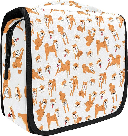 senya Hanging Travel Toiletry Bag Kit Makeup Case Cosmetics Organizer for Men Women