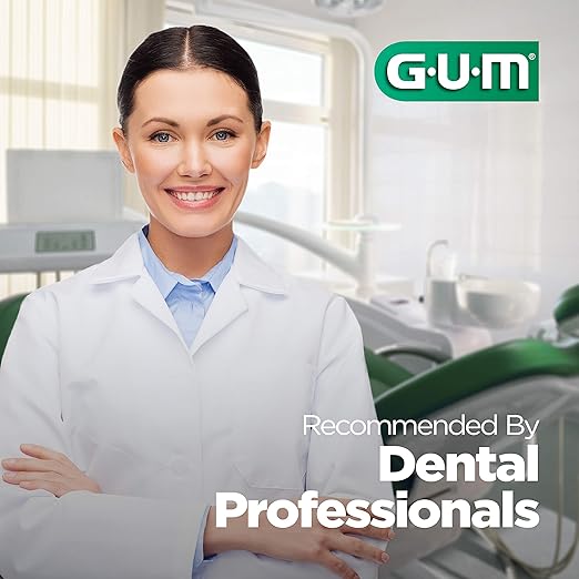 GUM Twistables Kids Flossers with Fluoride - Designed for Little Hands - Three Fun Fruit Flavors - Easy to Use Kids Floss Picks for Children Ages 3+, 90 Count (Pack of 2)