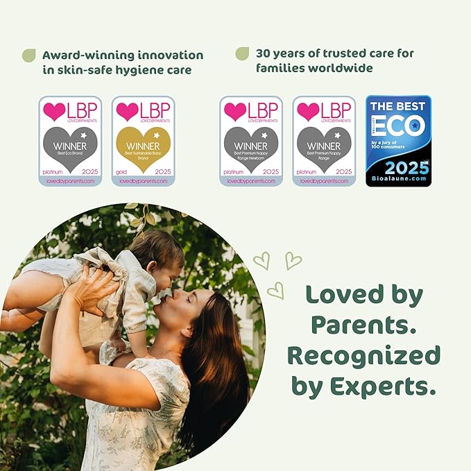 Eco by Naty Flushable Baby Wipes - Compostable and Plant-Based Wipes, Chemical-Free and Hypoallergenic Baby Wipes Safe for Baby Sensitive Skin, 56 Wipes Per Pack (3 Pk)