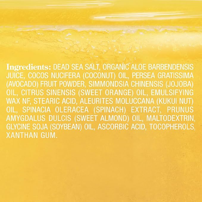 Majestic Pure Sweet Orange Body Scrub for All Natural Skin Care - Exfoliating Multi Purpose Body and Facial Scrub Moisturizes and Nourishes Face and Skin - 10 oz - Great Gift for Her