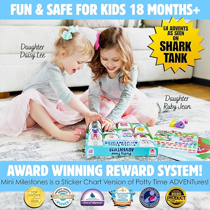 MINI MILESTONES 2-PK Toddler Brush Teeth Chart Reward Chart for Toddlers by LIL ADVENTS: Toddler Sticker Behavior Chart, Reward Chart for Kids, 800+ Stickers, Activity Board, Crown (Busy Vehicles)