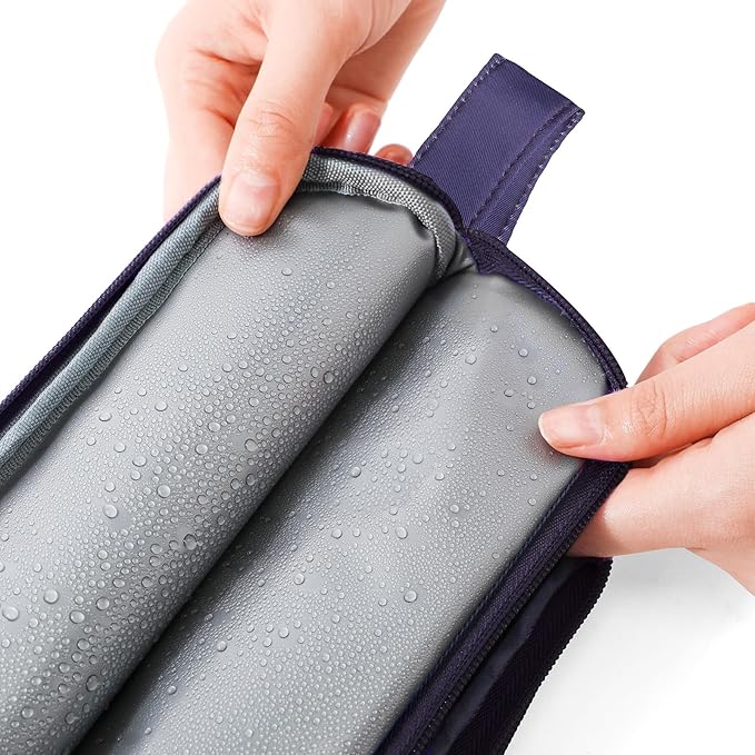 Dinosaur Kids Toiletry Bag for Boys, Travel Toiletry Bag for Little Young Boys Waterproof Hanging Wash Bag Toddler Traveling Toiletries, Black