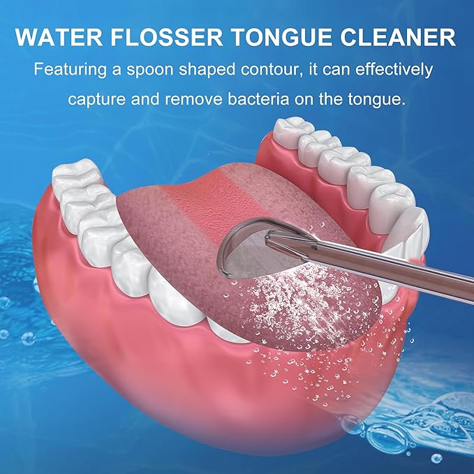 Water Dental Flosser Tip Replacement Heads Oral Irrigator Refill Heads Jet Tips,Only Compatible Water Flosser COSLUS C20 (F5020E), E40 (WFP14), C31 (F5023), C50, and C51