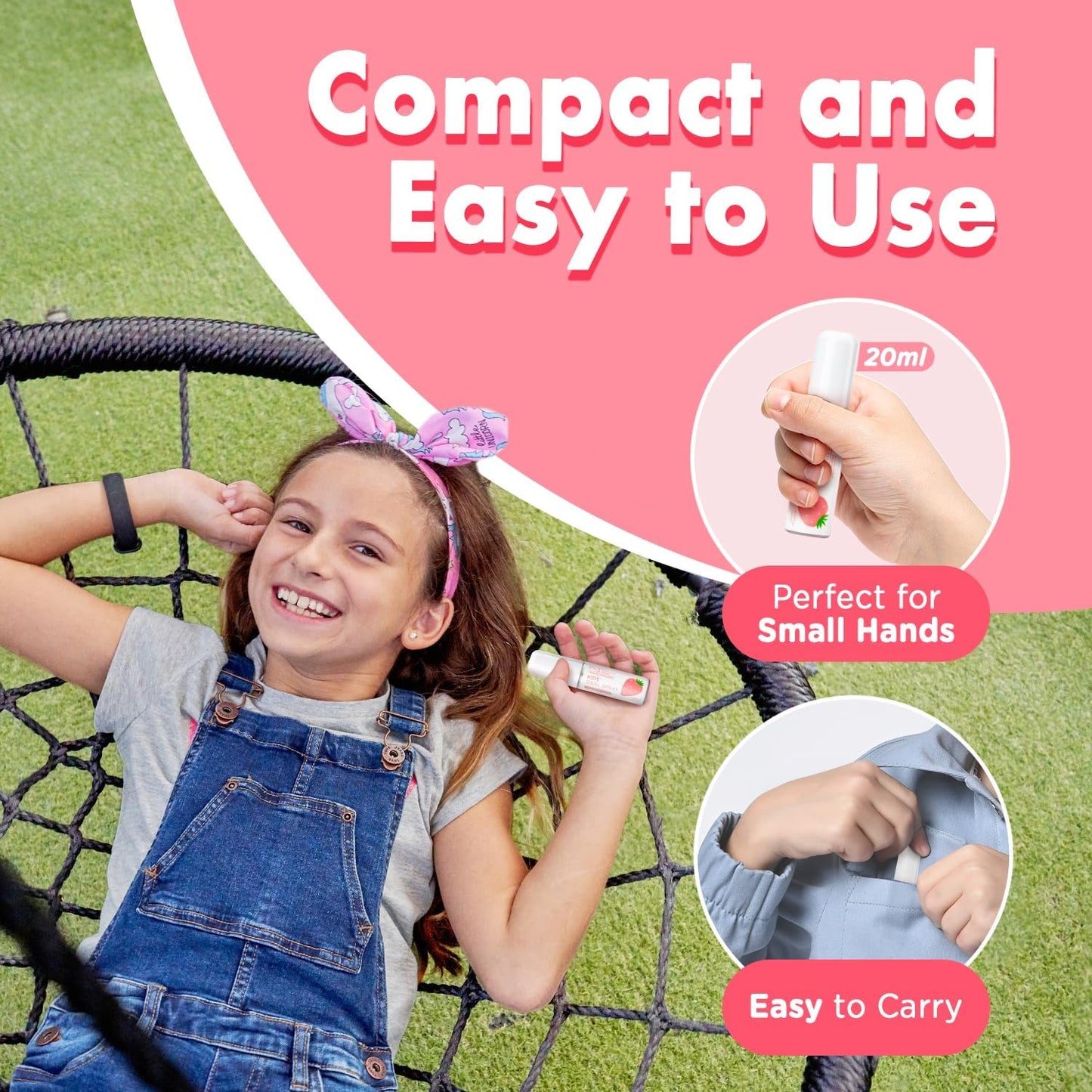 Mouth Spray for Kids Toddler Toothpaste Helper Fluoride Free Baby Toothpaste Cavity Protection Oral Care with Natural P113+ Antibacterial Peptide for Newborns to Age 6 (Grape&Strawberry)