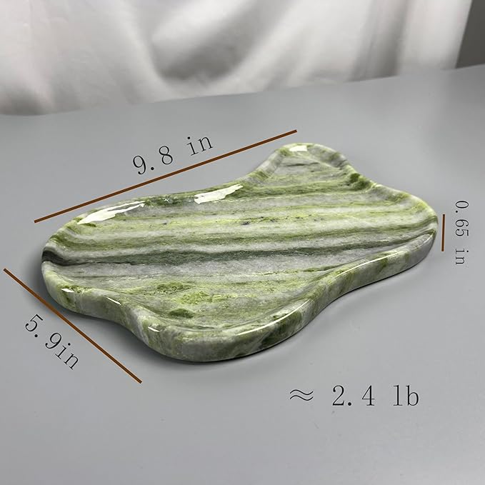 Natural Travertine Tray (Green (Marble-Diagonal))