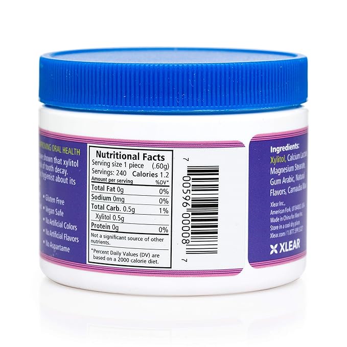 Spry Xylitol Variety Mints Sugar Free Candy - Promote Oral Health, Increase Saliva Production, Stop Bad Breath, Non-GMO, Gluten-Free, 240 Count (Pack of 3)