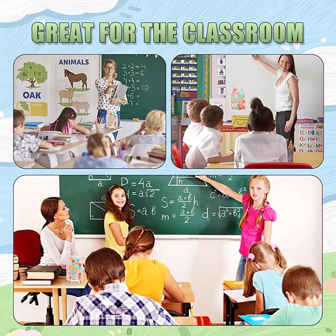 Star Reward Jar for Kids, Personalized Reward Jar for Students, Teachers & Parents, Positive Behavior Chart System with 25 Colorful Stars, Magnetic Incentive Jar for Fridge, Board, Classroom or Home