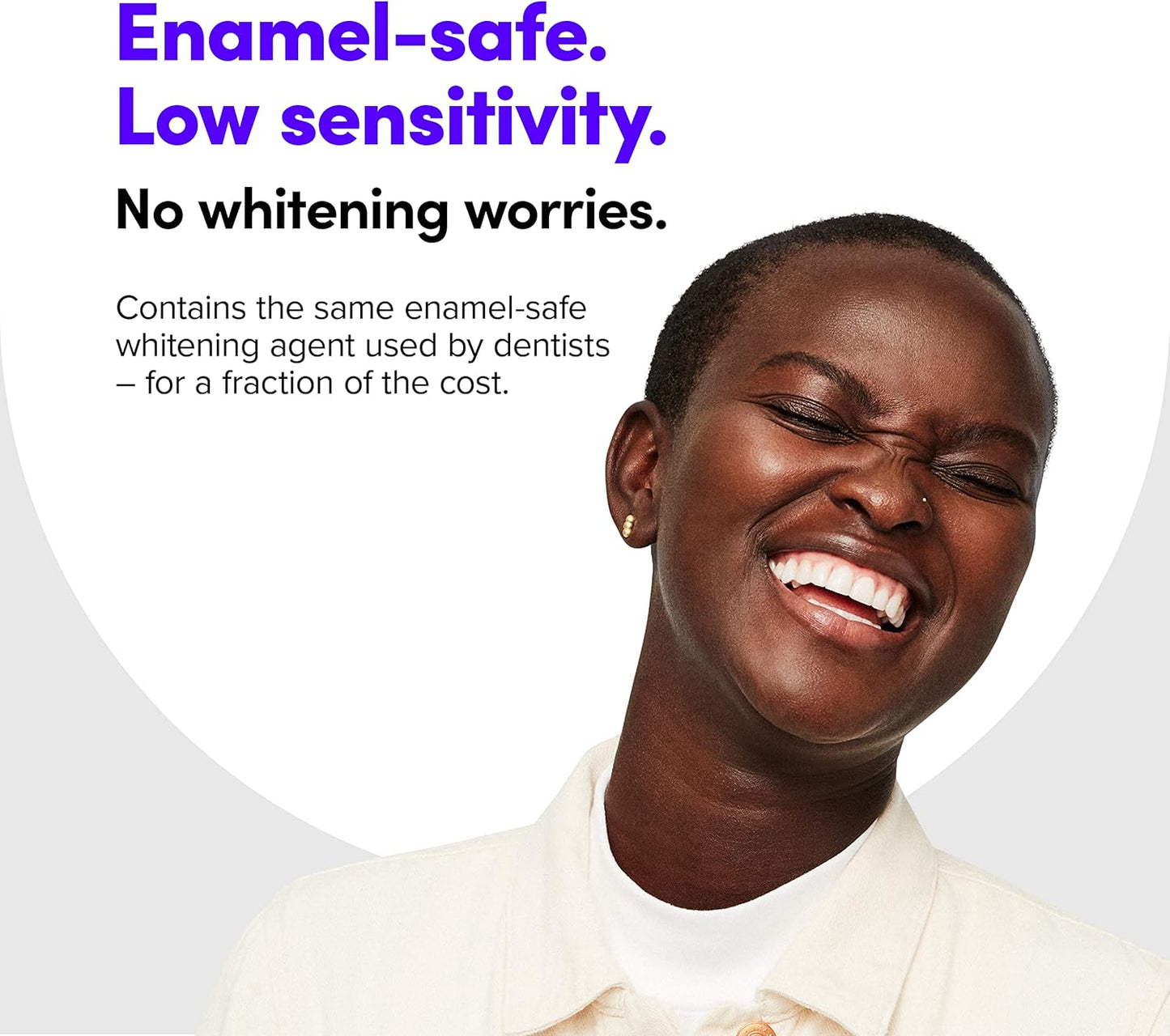 SmileDirectClub Teeth Whitening Kit with LED Light - 4 Pack Gel Pens - Professional Strength Hydrogen Peroxide