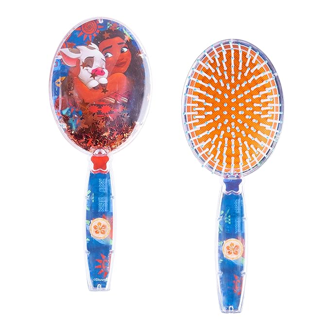 Moana Magical Sparkling Stars Confetti Kids Hair Brush - Ages 3+