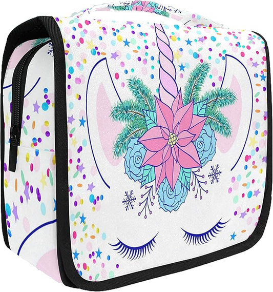 senya Hanging Travel Toiletry Bag Kit Makeup Case Cosmetics Organizer for Men Women