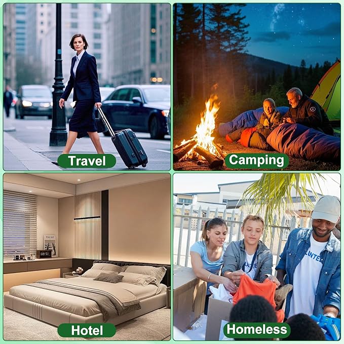 Toiletry Kits Homeless Personal Hygiene Care Package Kits Supplies In Bulk, Disposable Travel Size Essential Women Men Toiletries Set for Hotel, Charity, Camping, Travel (5 Pack)