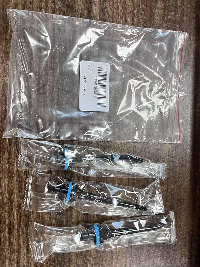 Replacement Tips for Oralfree,Nicwell,Nicefeel,COSLUS,Mospro,Zerhunt,McNaval Water Flosser, Replacement Heads Oral Irrigator Jet Tip Nozzel,Blcak（3 Pack）