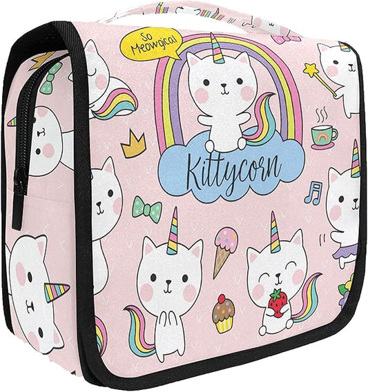 senya Hanging Travel Toiletry Bag Kit Makeup Case Cosmetics Organizer for Men Women