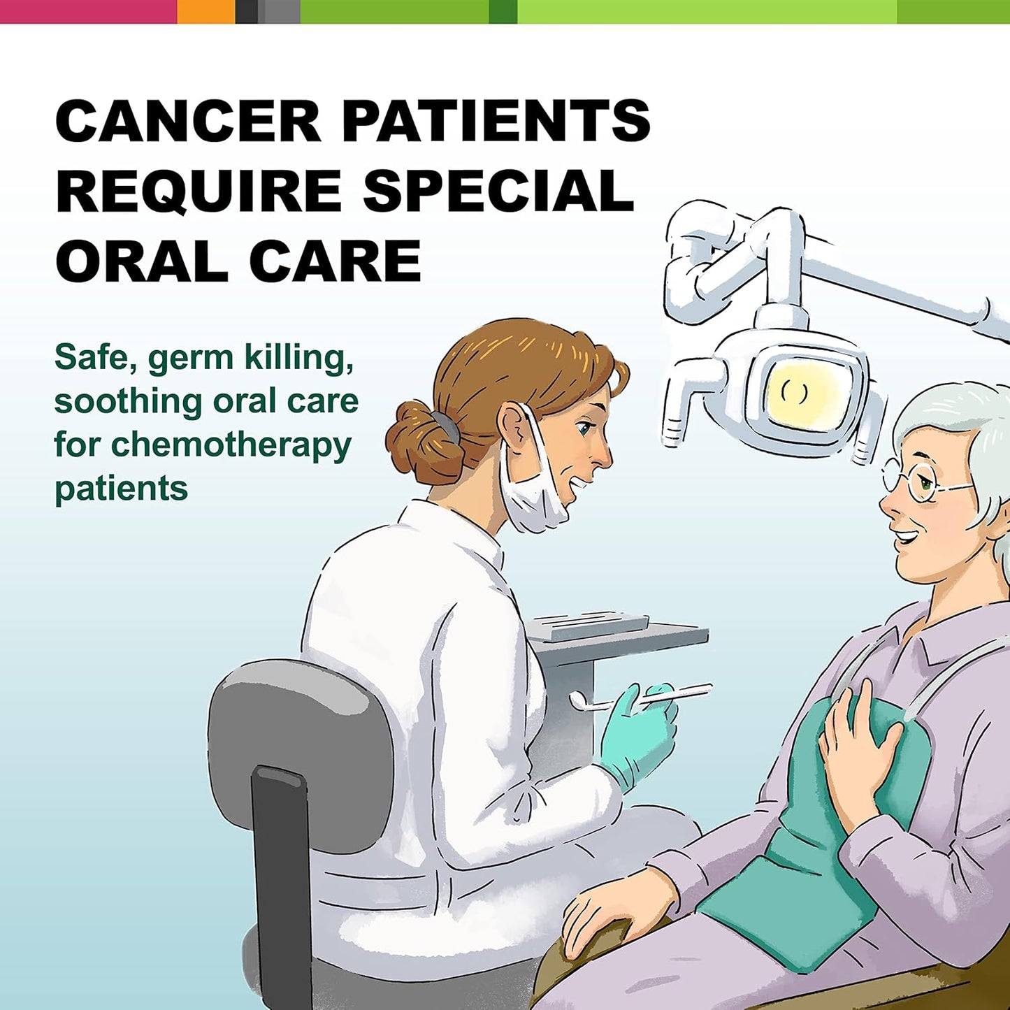 The Natural Dentist Healthy Gums Antigingivitis/Antiplaque Rinse, Adults 12 & Up, Gingivitis Mouthwash for Bleeding Gums, Safe for Chemo Patients, Aloe Vera, Alcohol-free, Three 16.9 fl oz bottles