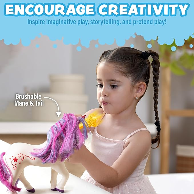 Tub Works® Mystic Color Unicorn™ | Color Changing Bath Toy for Kids & Toddlers | Magical Transformation in Warm Water | Kids Bath Toys, Toddler Bath Toys & Interactive Bathtub Toys for Creative Play