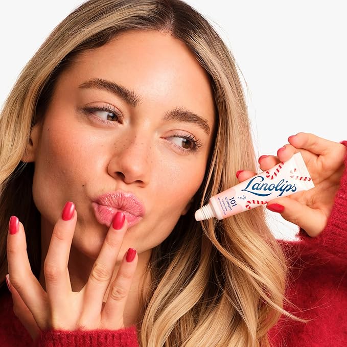 Lanolips 101 Ointment Multi-Balm Candy Cane (0.35 Ounce)