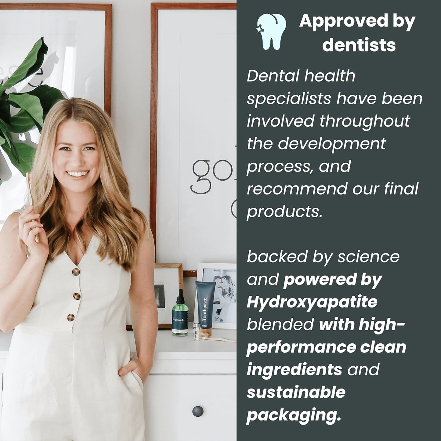 Nudge 10% Nano Hydroxyapatite Toothpaste, Remin+ Formula with Vitamin E, Fluoride-Free, SLS-Free, Helps Remineralize Enamel, Supports Dry Mouth Relief and Sensitive Teeth, Orange, 4 oz