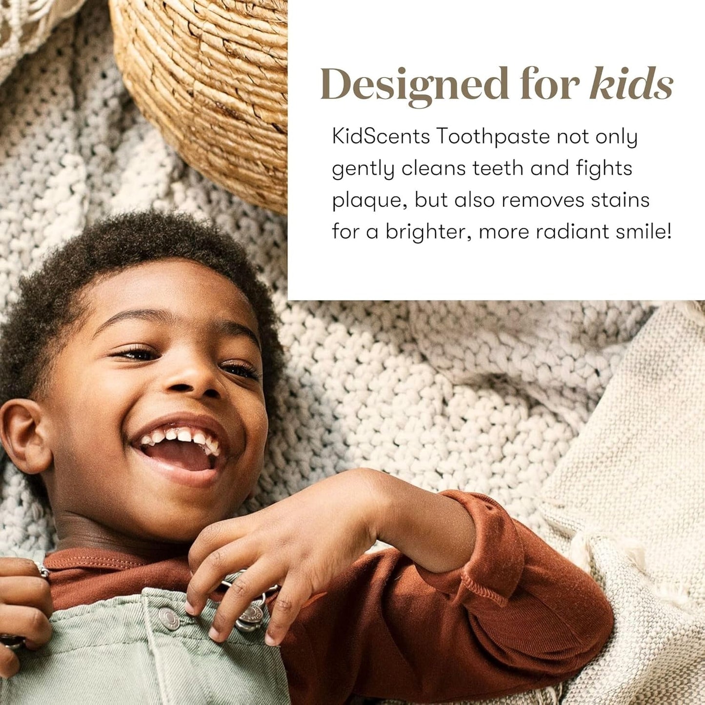 KidScents Slique Toothpaste by Young Living - 4 oz Tube - Gentle Dental Care for Kids - Premium Essential Oils - Citrus-Mint Flavor - Fights Plaque Removes Buildup and Stains - Fluoride and SLS Free