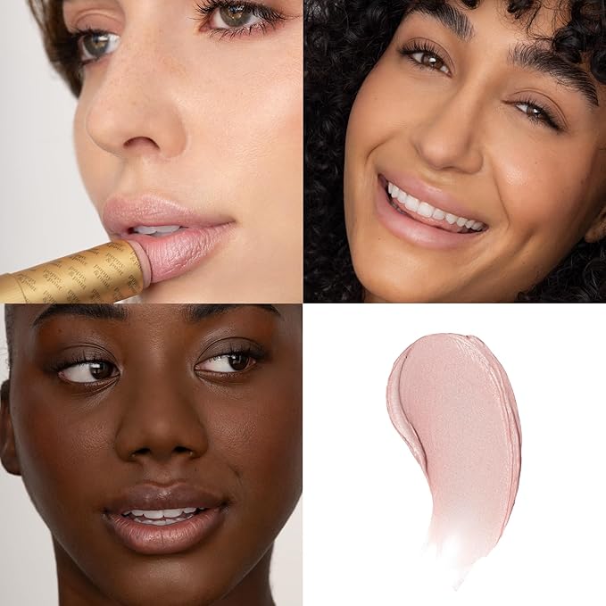 Poppy & Pout All Natural Lip Tint, Cardboard Tube, Hand-Filled, Beeswax, Vitamin E, Coconut Oil, Cruelty Free, All-Natural Shades (Daisy)