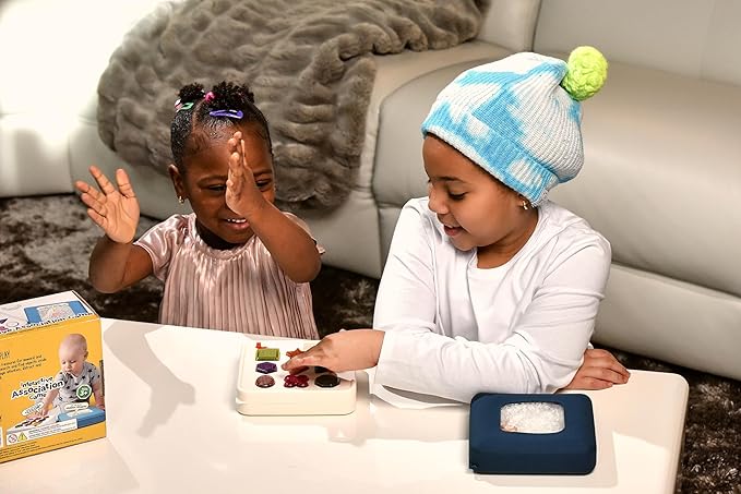 Senstory Play for Kids 3+ | Interactive Matching Busy Board| Shape, Color, Texture Learning | Montessori Educational Toy for Toddlers & kids | Autism Spectrum Toy for Sensory Development | Fidget toy.