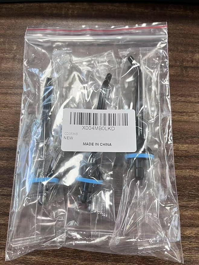 Replacement Tips for Oralfree,Nicwell,Nicefeel,COSLUS,Mospro,Zerhunt,McNaval Water Flosser, Replacement Heads Oral Irrigator Jet Tip Nozzel,Blcak（3 Pack）