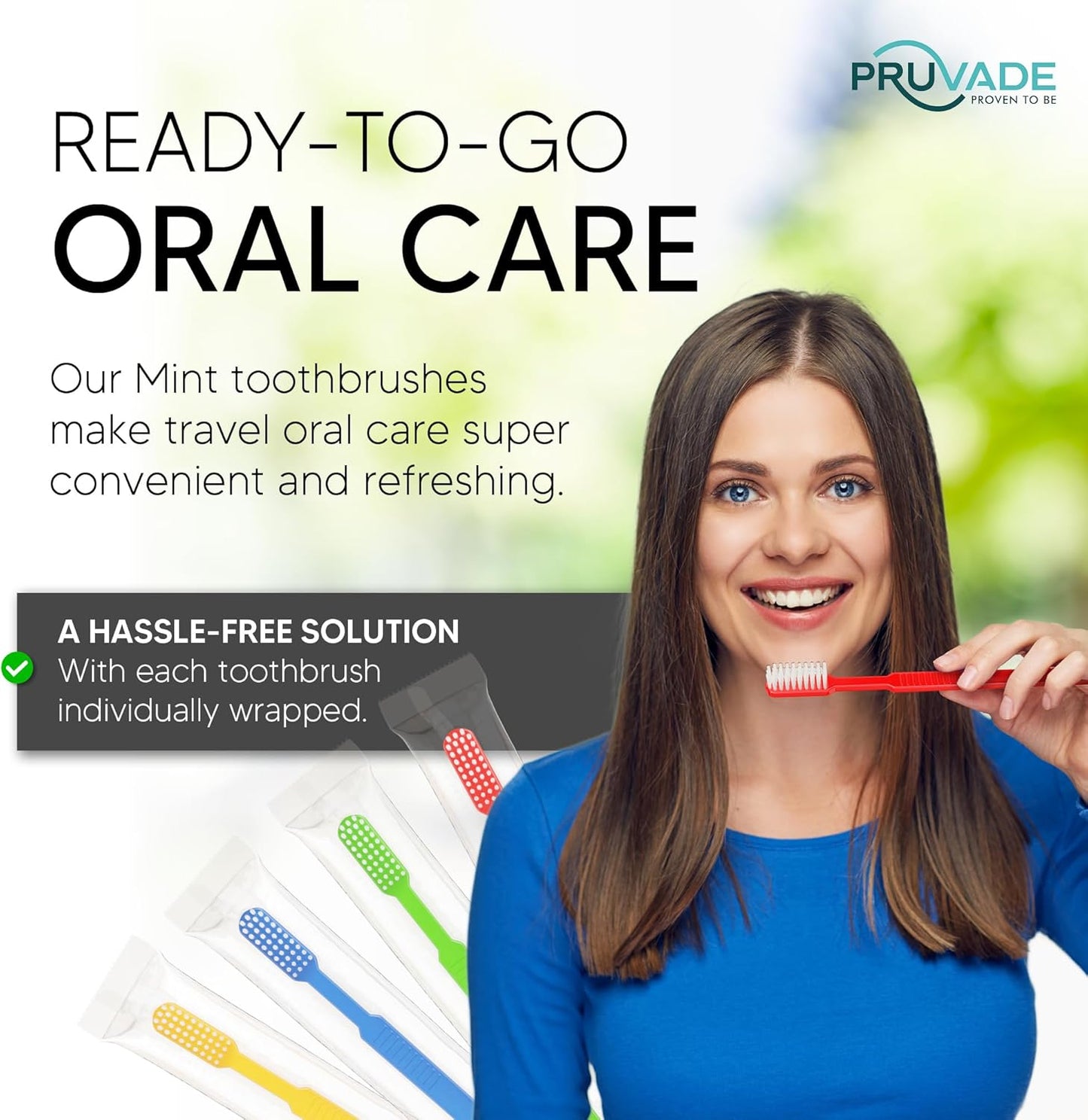 12 Pack Disposable Toothbrushes with Toothpaste, Built in - Prepasted Toothbrushes Individually Wrapped |Single Use Waterless Tooth Brush with Soft Bristles for Airbnb, Hotel, Camping, Travel