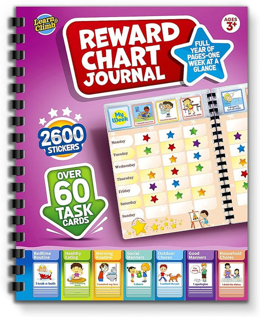 Reward & Behavior Journal for Kids - Weekly Chart