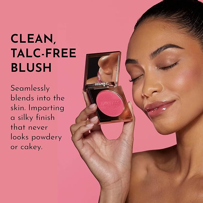 LAWLESS Women's Make Me Blush Talc Free Velvet Blush, Watermelon, Pink, 0.18 Ounce