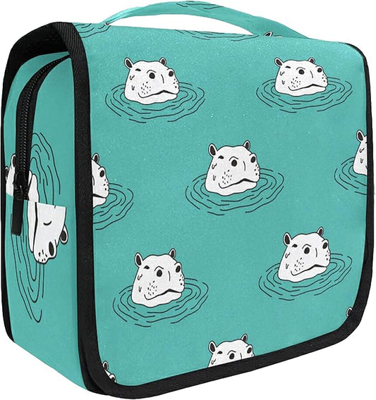 senya Hanging Travel Toiletry Bag Kit Makeup Case Cosmetics Organizer for Men Women