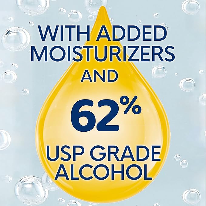 Germ-X Original Hand Sanitizer, 2 Fl Oz (Pack of 48), Less Drying Moisturizing Gel with Vitamin E, No Rinse Formula, Display Pack, Mini Travel Size for On-The-Go