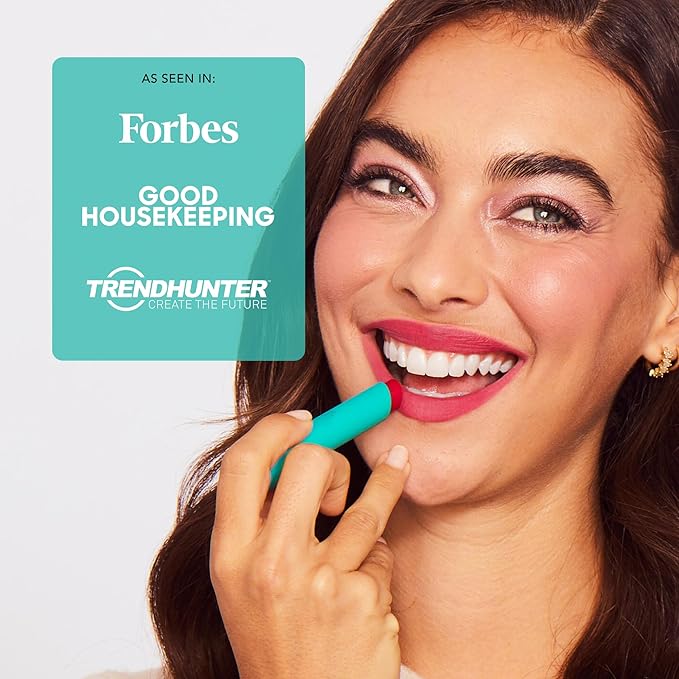 Thrive Causemetics Sheer Strength Soft Blur Lip Balm, Everyday Makeup Essential for Women, Lightweight & Creamy Lips Balm, Long Lasting Hydration, Vegan, Shade Maria (Bright Berry)