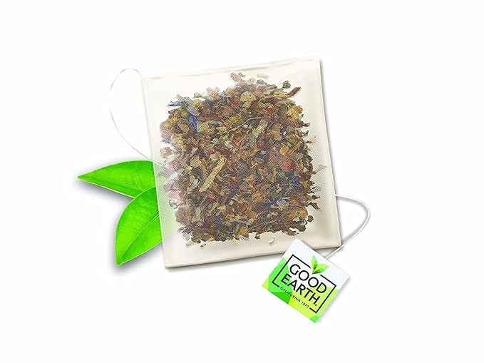 Good Earth Tea Sensorial Blend Passionfruit & Orange Herbal Tea, 3 Teabags (Pack of 5)