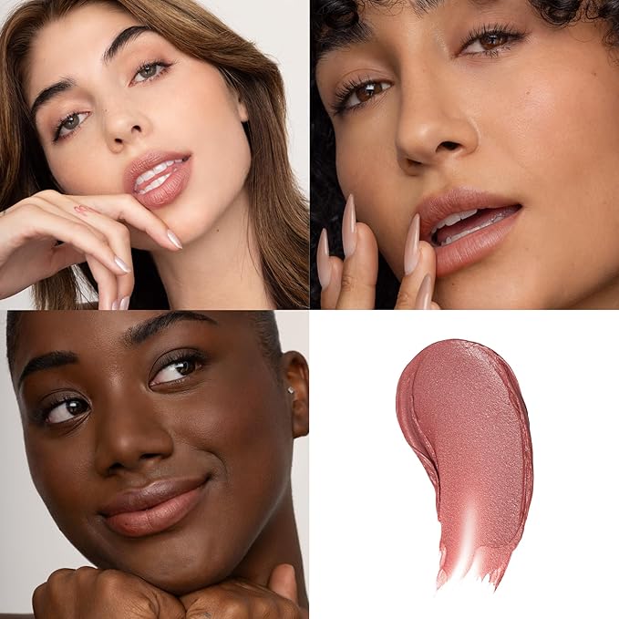 Poppy & Pout All Natural Lip Tint, Cardboard Tube, Hand-Filled, Beeswax, Vitamin E, Coconut Oil, Cruelty Free, All-Natural Shades (Roxie)